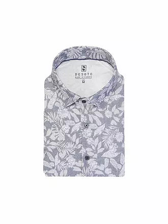 DESOTO | Jerseyhemd Slim Fit | grau