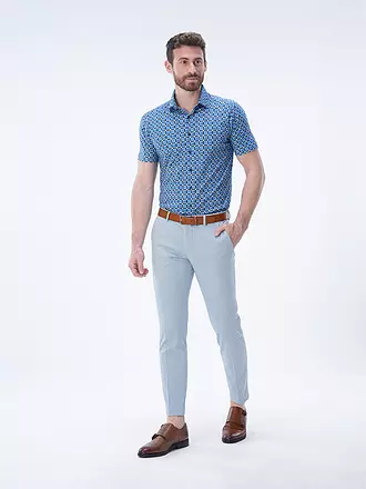 DESOTO | Jerseyhemd Slim Fit | blau