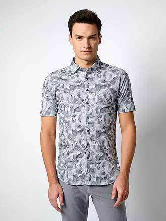 DESOTO | Jerseyhemd Slim Fit | grau