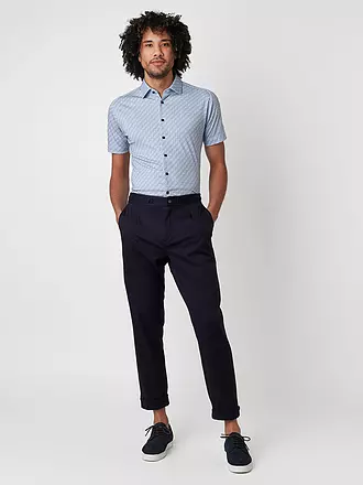 DESOTO | Jerseyhemd Slim Fit | blau