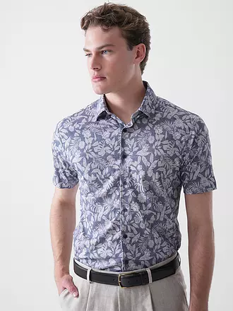 DESOTO | Jerseyhemd Slim Fit | grau