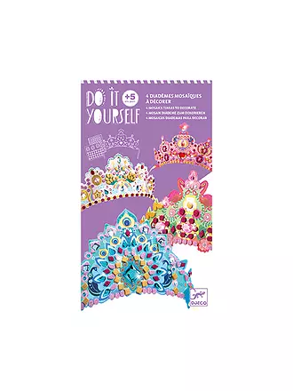DJECO | DIY Mosaik Diadem - Wie eine Prinzessin | transparent