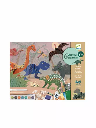 DJECO | Welt der Dinosaurier -Activity Kit | keine Farbe