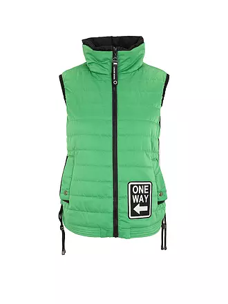 DORIS STREICH | Steppgilet | grün