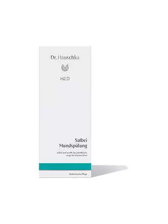 DR. HAUSCHKA | Mundpflege - MED Mundspülung Salbei 300ml | keine Farbe