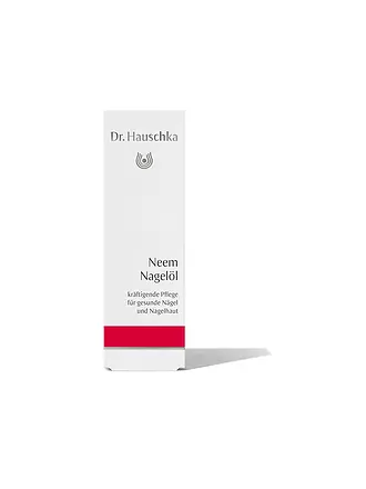 DR. HAUSCHKA | Nagelpfelge - NEEM Nagelöl mit Pipette 18ml | transparent