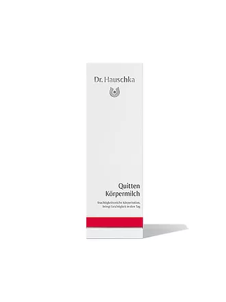 DR. HAUSCHKA | Quitten Körpermilch 145ml | keine Farbe