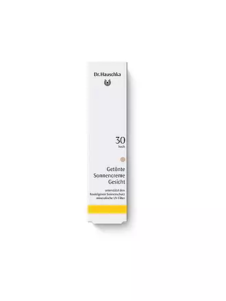 DR. HAUSCHKA | Sonnenpflege - Getönte Sonnencreme Gesicht LSF 30 40ml | keine Farbe