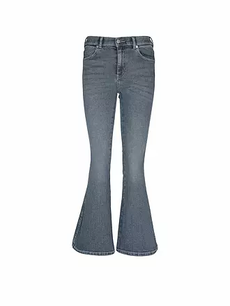 DR.DENIM | Highwaist Jeans Bootcut Fit MACY | blau