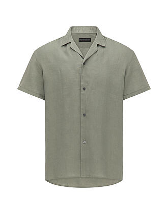 DRYKORN | Leinenhemd BIJAN | olive