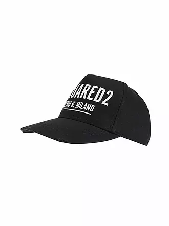 DSQUARED2 | Kappe - Baseball Cap Gabardine | schwarz