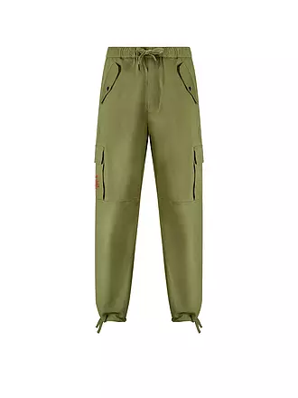 ED HARDY | Cargohose VENOM FLAMES | olive