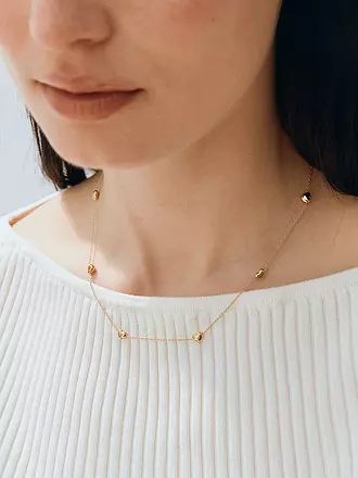 EDBLAD | Halskette BARLEY NECKLACE MULTI Steel | gold