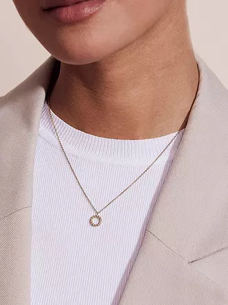 EDBLAD | Halskette GLOW NECKLACE MINI Steel | gold