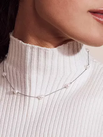 EDBLAD | Halskette PERLA NECKLACE MULTI Steel | silber