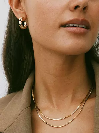 EDBLAD | Ohrringe MOM MULTI Steel | gold