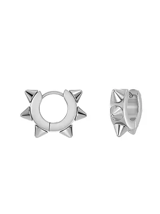 EDBLAD | Ohrringe PEAK HOOPS ICON Small Gold | silber