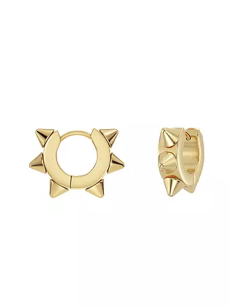 EDBLAD | Ohrringe PEAK HOOPS ICON Small Steel | gold