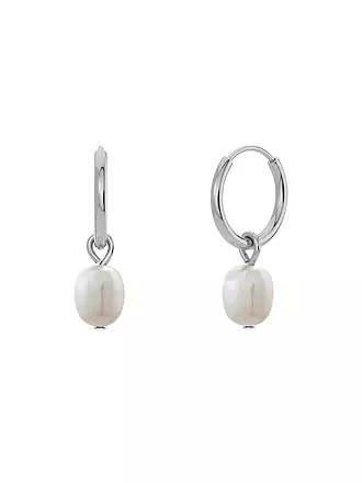 EDBLAD | Ohrringe PERLA HOOPS Steel | gold