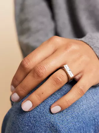 EDBLAD | Ring MOM Steel | gold