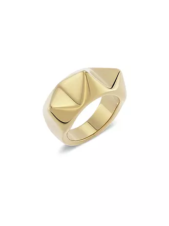 EDBLAD | Ring PEAK RIVET Steel | gold