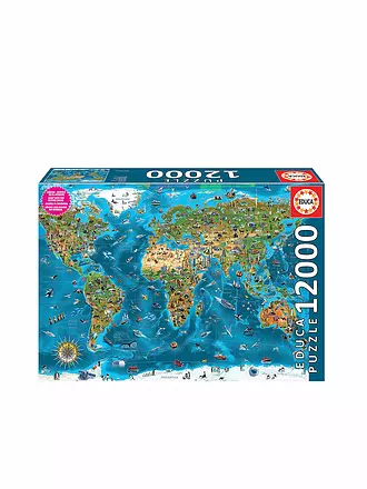 EDUCA | Weltwunder 12000 Teile Puzzle | keine Farbe