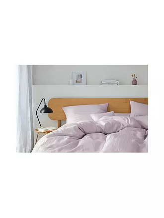ELEGANTE | Halbleinen Bettwäsche Breeze 70x90cm/140x200cm Flieder | hellgrün