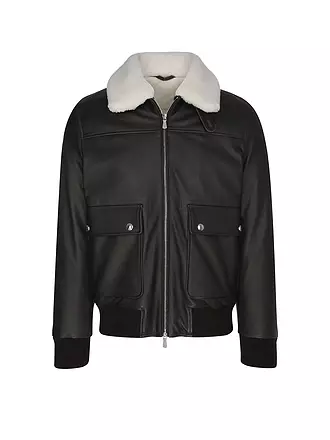 ELEVENTY | Lederjacke | braun