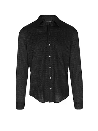 EMPORIO ARMANI | Hemd Slim Fit | olive