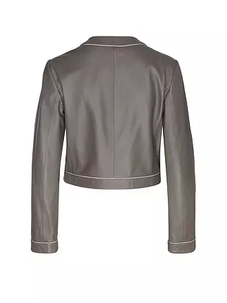 EMPORIO ARMANI | Lederjacke | braun