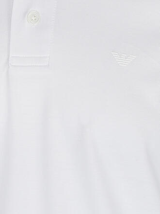 EMPORIO ARMANI | Poloshirt langarm | weiß