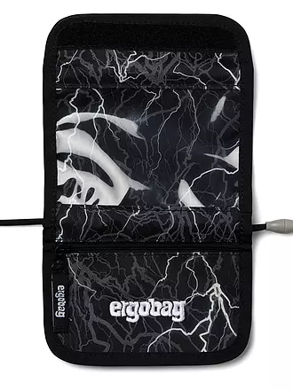 ERGOBAG | Brustbeutel Super ReflektBär | schwarz
