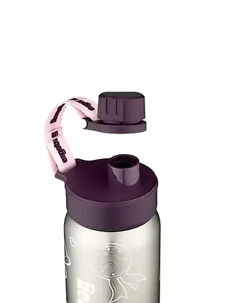 ERGOBAG | Edelstahl Trinkflasche 0,5L Black | lila