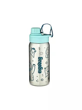 ERGOBAG | Edelstahl Trinkflasche Schwarz | petrol