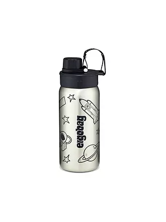 ERGOBAG | Edelstahl Trinkflasche Schwarz | grün