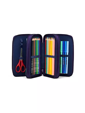ERGOBAG | Schultasche Set 5tlg CUBO WolkenzauBär | dunkelblau