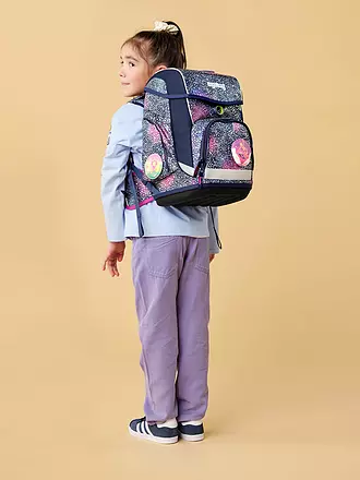 ERGOBAG | Schultaschen Set 5tlg CUBO | dunkelblau