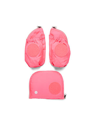 ERGOBAG | Seitentaschen Zip-Set Grün | pink