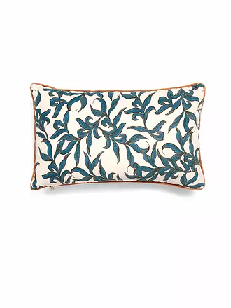ESSENZA | Kissen OPHELIA gefüllt 30x50cm midnight swim | dunkelblau