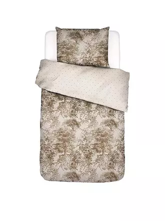 ESSENZA | Satin Bettwäsche 70x90cm / 140x200cm Aurelie Darling Pink | beige