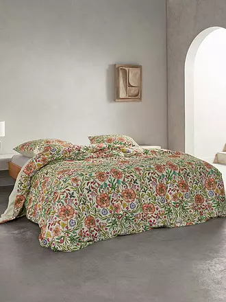 ESSENZA | Satin Bettwäsche 70x90cm / 140x200cm Celeste Pure White | bunt