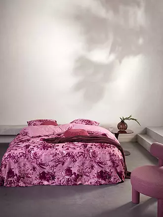 ESSENZA | Satin Bettwäsche ANNABELLA 70x90cm/140x200cm Spot on Pink | rosa