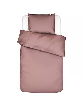 ESSENZA | Satin Bettwäsche Minte 70x90cm / 140x200cm Woodrose | rosa