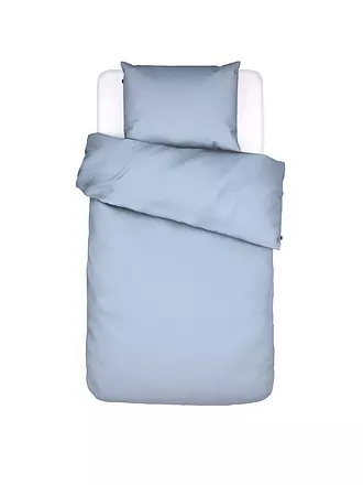 ESSENZA | Satin-Bettwäsche 70x90cm/140x200cm Dusty Green | hellblau