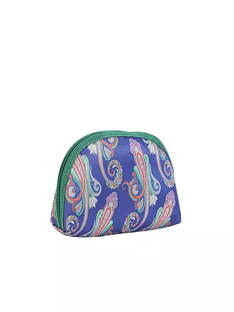 ETRO | Kosmetiktasche (34 Blau / Rosa) | grün