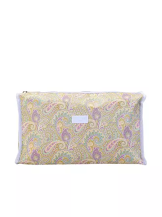 ETRO | Kosmetiktasche (34 Dunkel Blau / Rot) | gelb