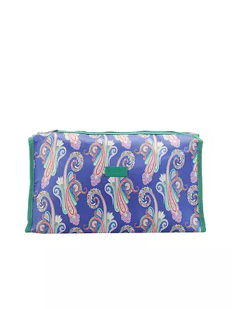 ETRO | Kosmetiktasche (34 Dunkel Blau / Rot) | gelb