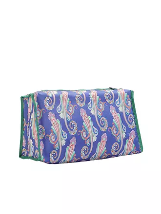 ETRO | Kosmetiktasche (34 Dunkel Blau / Rot) | gelb