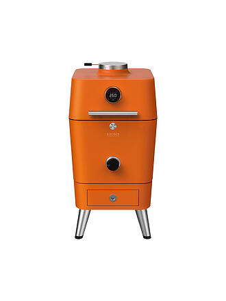 EVERDURE BY HESTON BLUMENTHAL | Holzkohlegrill mit elektrischem Anzünder 4K KAMADO Orange | orange