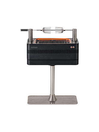 EVERDURE BY HESTON BLUMENTHAL | Holzkohlegrill mit elektrischem Anzünder und Standfuß Fusion Schwarz | schwarz